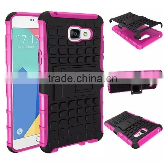 High Quality Hybrid Heavy Duty Rugged Armor Shockproof Case Cover Stand For Samsung Galaxy A510