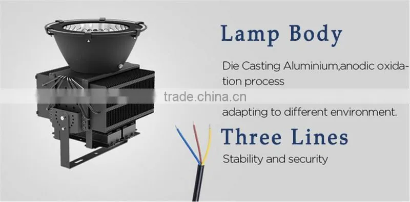 UL DLC IP65 150w 240w 320w 400w 500w LED High Bay Light with Efficient Heat Dissipation