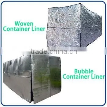 Aluminum foil thermal insulation container liner