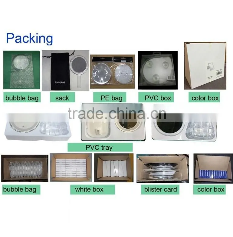 LED makeup mirror lighted Touch sensor mirror with adjustable lighting