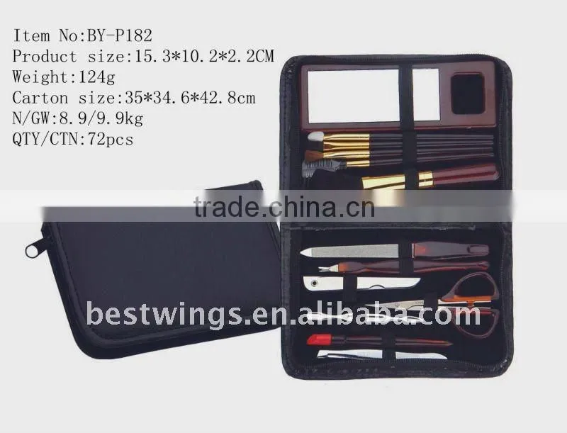 HOT!! Professional manicure set and Make up brush set