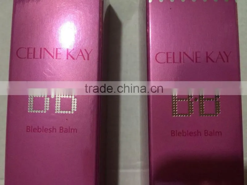 Brand name printed paper box for eye cream package