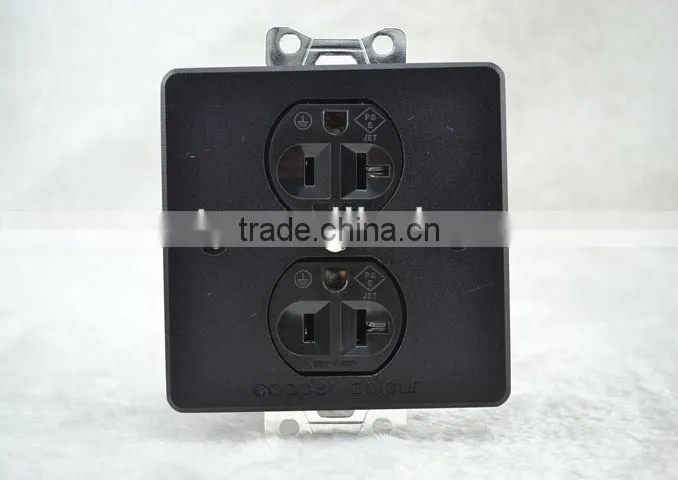 EX-126HE-S OFC Silver Plated High level AC Wall Outlet