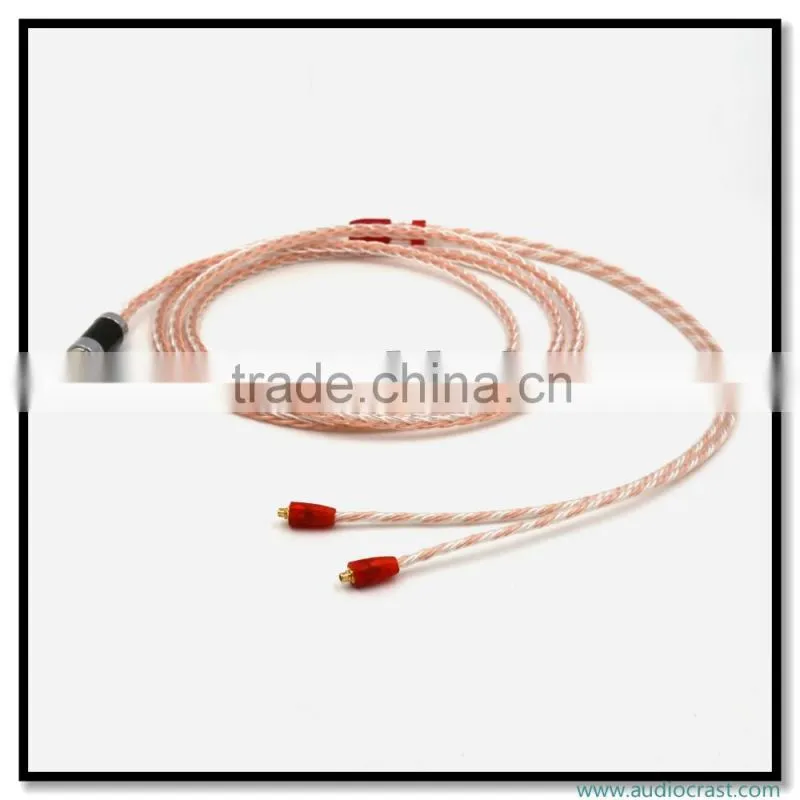 OEM Upgrade Silver Audio Cable For SE315 SE215 SE535 earphones headset