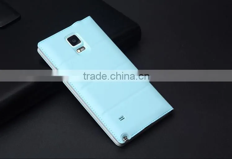 Hot Selling Full HD Smart Open Front Window View Case For Samsung