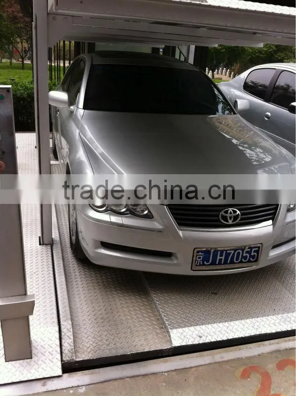underground steel structure car parking garage