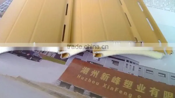 long or short pu foam filled aluminum slats for roller shutters