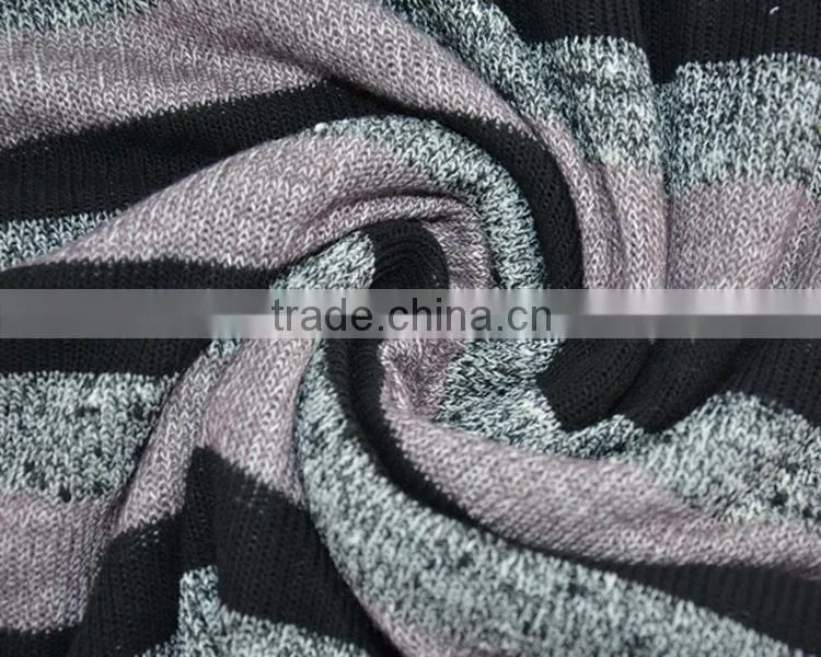 Jiufan Textile Hot Sale Knit Fabric T/R Span Fabric Yarn Dyed Stripe Supplier