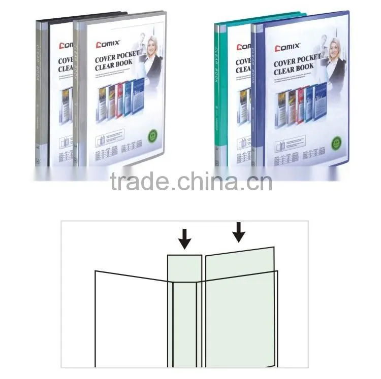 Promotional plastic file folder assorted