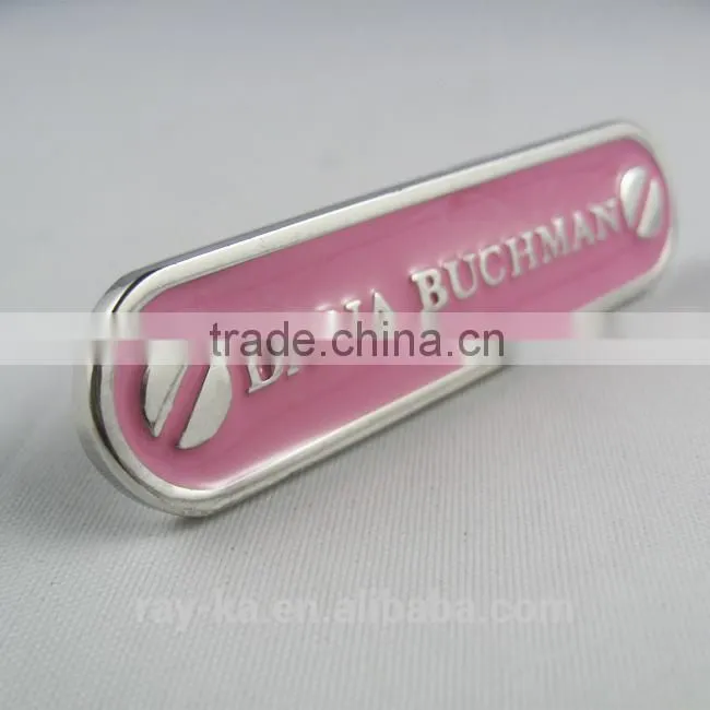 metal label for bags