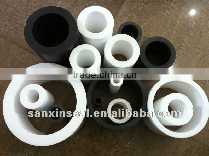 2mm ptfe tube/ PTFE Tube with graphite,carbon and moly/300mm 200mm ptfe pipe/PTFE extruded tube hose pipe