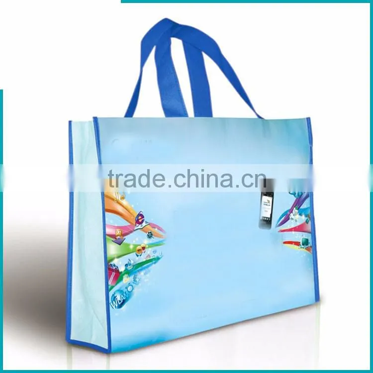 China supplier non woven shopping bag promotion bag with tote