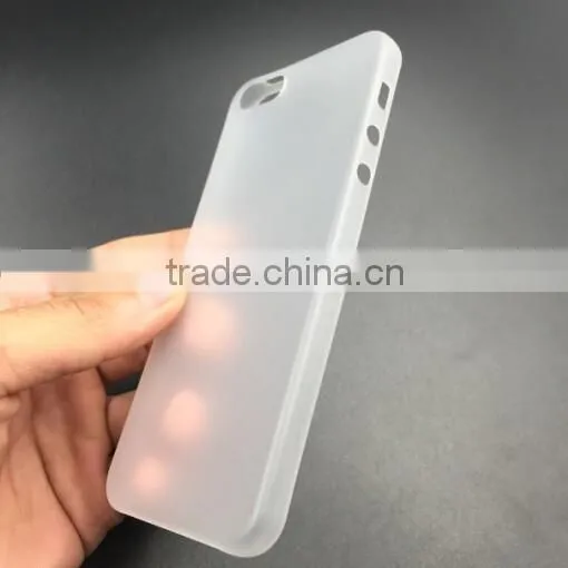 0.35mm ultra thin eco friendly Case For Iphone 5SE