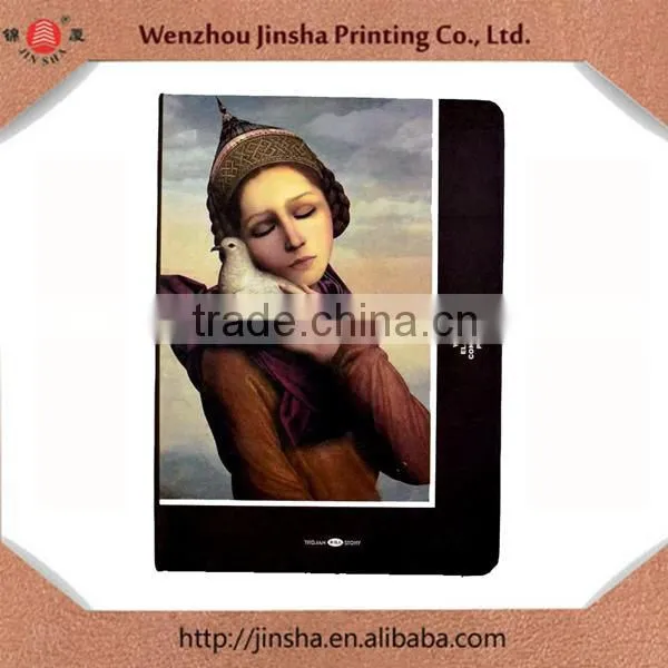 High quality a5 hard cover notebook printing03