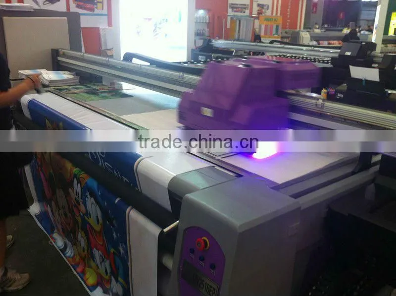Low cost UV flatbed printer with size 2.5m*1.4m
