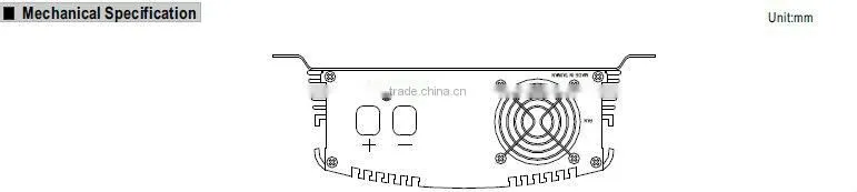 Meanwell 1000W Modified Sine Wave DC-AC Power Inverter 24v inverter/dc to ac inverter design circuit