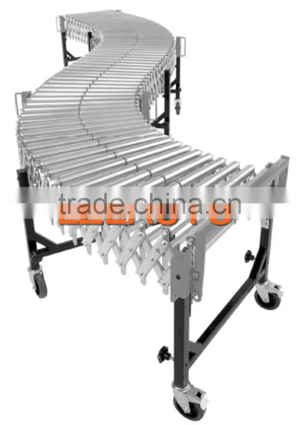 Telescopic roller Conveyor