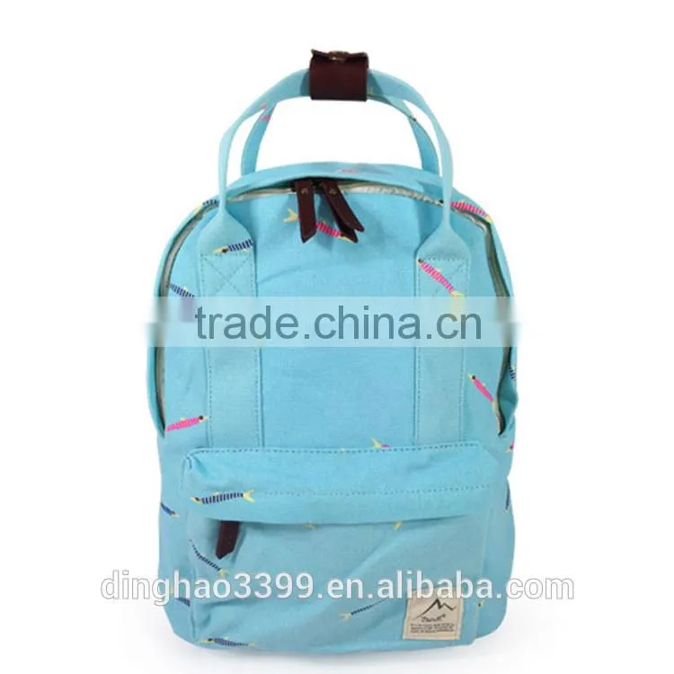 Women's Bags Backpacks Women Fresh Denim Lace Backpack Girls Teenager School Bags Ladies Casual Travel Canvas Backpack