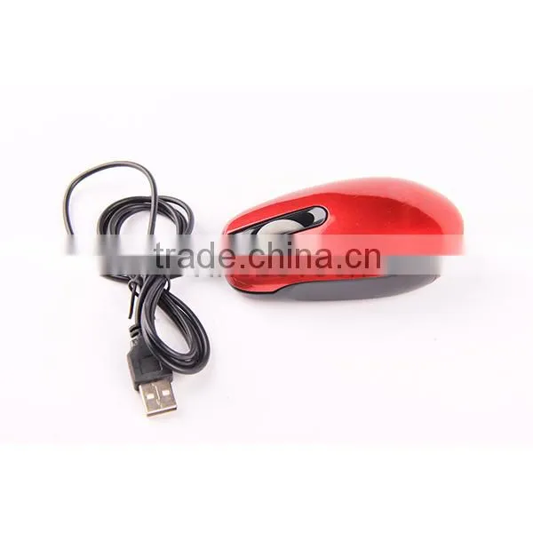 Eco-Friendly 3D Wired Optical Computer Mouse/Mini Mouse/computer mouse brands/Rubber Mouse Pad