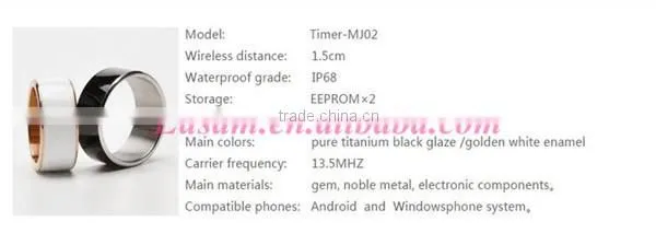 IDARLIN smart ring, nfc smart ring for smart phone