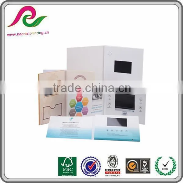 2.4",2.8",3.5",4.3",5",7",10.1" lcd greeting card 2015 lcd wedding greeting card