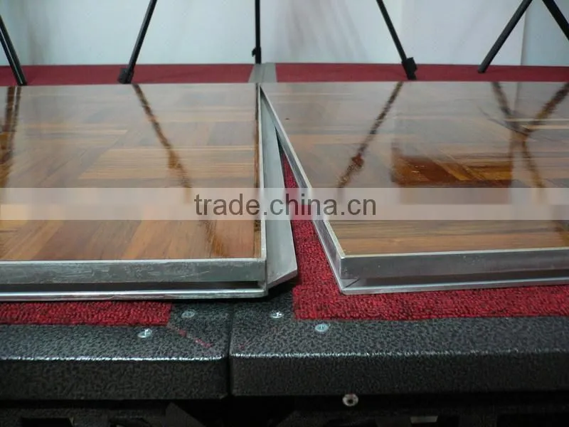 RP Wholesale cheap portable wooden dance floor 20ft*20ft/ 30ft*30ft/ 40ft*40ft etc