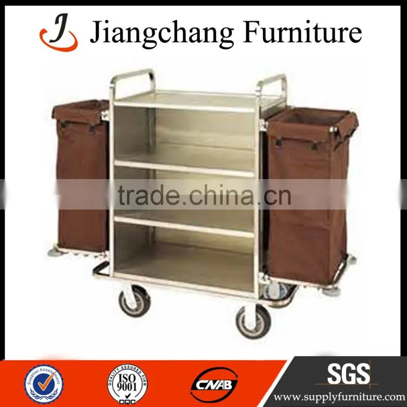 High Quality Wheel Together Hotel Housekeeping Trolley JC-TC23