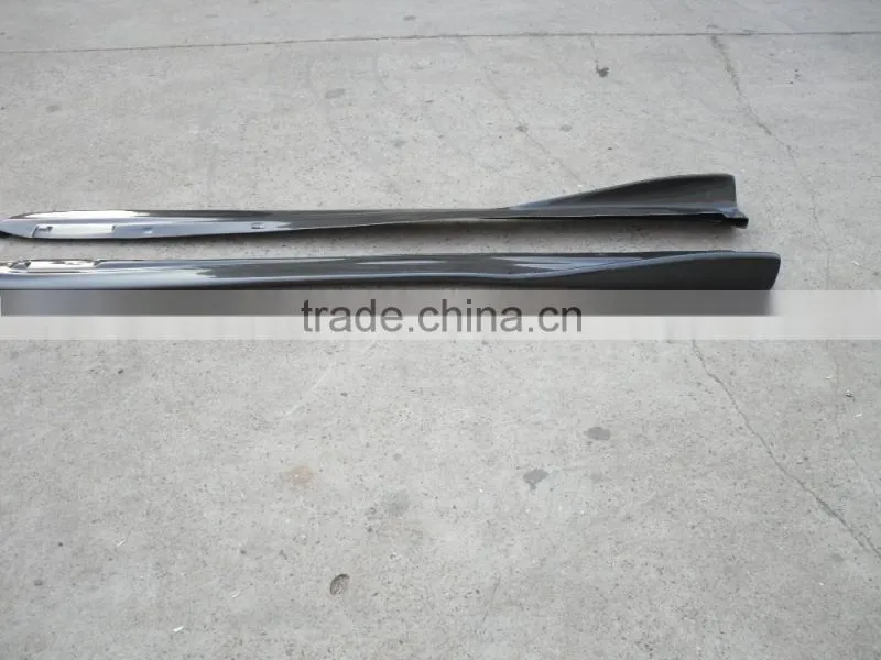 Carbon fiber CS Bottom Line Style Side Skirt Extension For 2004-2007 Impreza WRX STI 8-9th GDA GDB (pair) CF