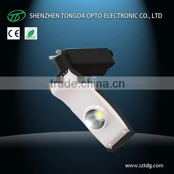 4 wires 3 phase Europe Standard 100degree adjust led track lighting 20w 30w (Competitve Price !)
