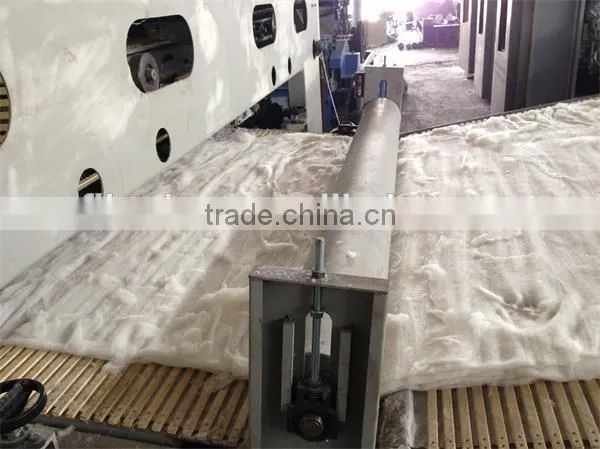Lapping fiber machine
