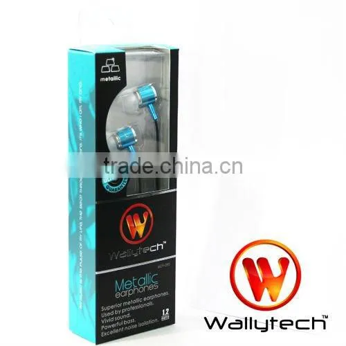 Hot sale Metal in-Ear Earphones for iPod/MP3/MP4