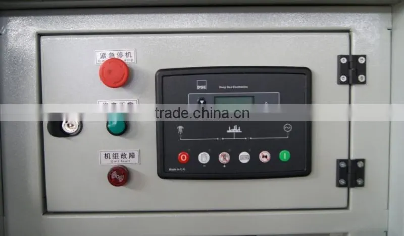 High Quality 300KW volvo silent type with ATS generator set Details