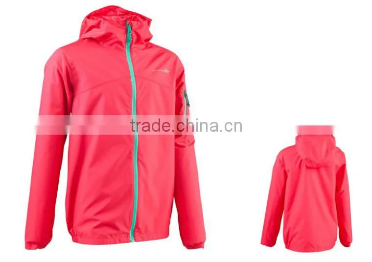 Boys & Girls Unisex outwear suntan-proof wear UV-protection wear breathable windbreaker red