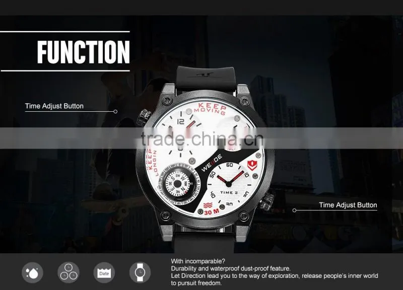 WEIDE best selling products on allibaba.com men quartz watch fashion casual watch sports watches men