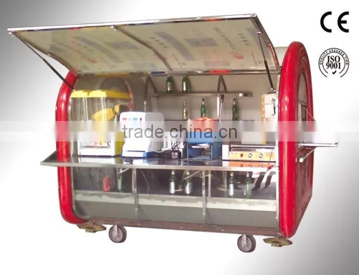 Convenient Mobile Street Food Vending Kiosk popular sale in 2015 ! ! !