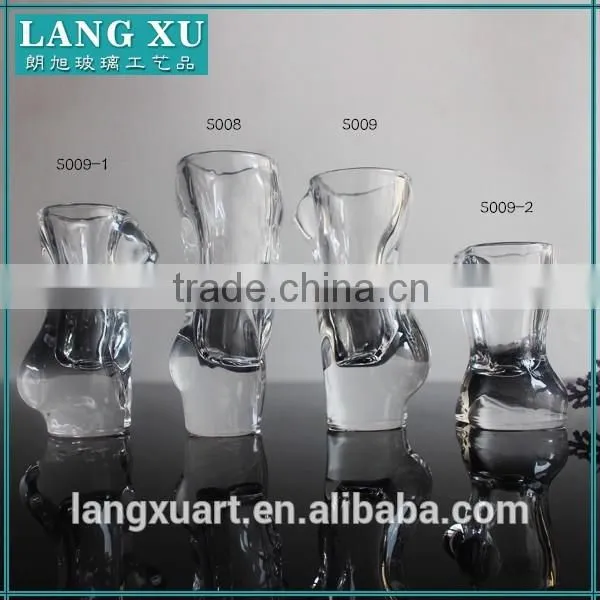 LX-S009 body shape sexy shot glass mini wine glass shot glass