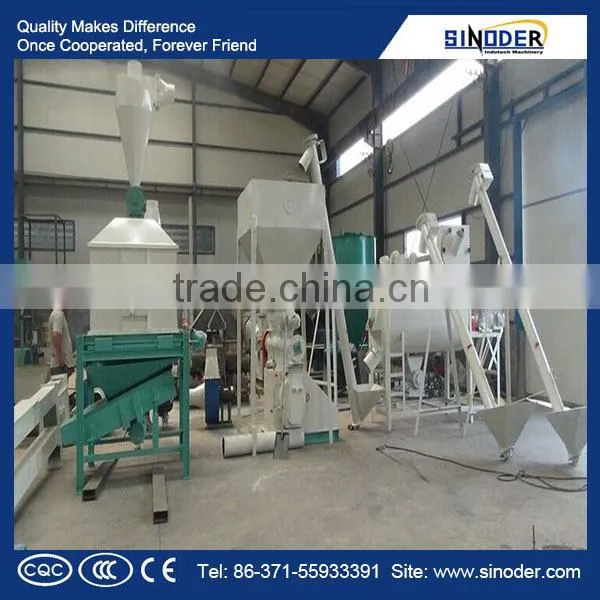 poultry feed mill production line/Poultry Pellet Feed Machine Line/feed production line machine