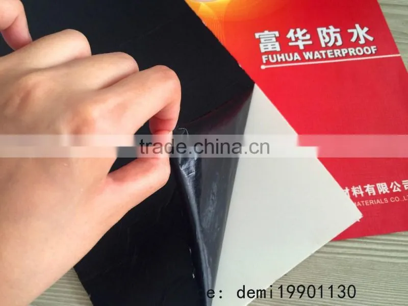 HDPE Self-Adhesive Waterproofing Membrane for good quality