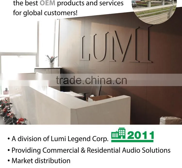 5 Inch Two way Frameless High Quality In Wall Mount Speaker