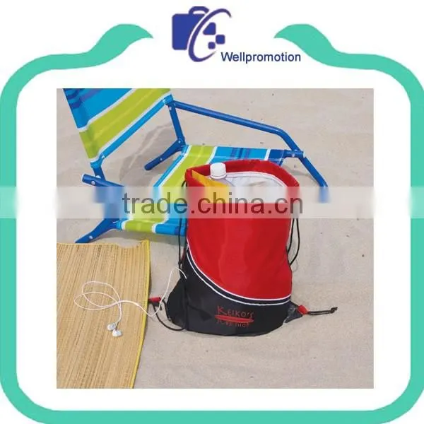 Wholesale polyester drawstring sport bags drawstring backpack