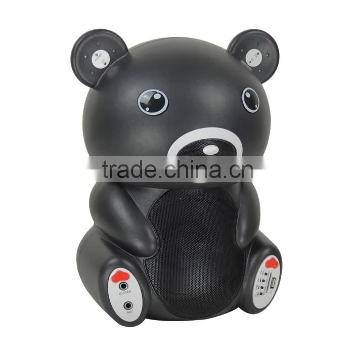 willico mini plastic battery speaker with USB SD FM WMS-11A3