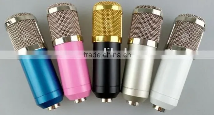 Professional studio recording condenser microphone,Desktop condenser microphone,PC recording condenser microphone
