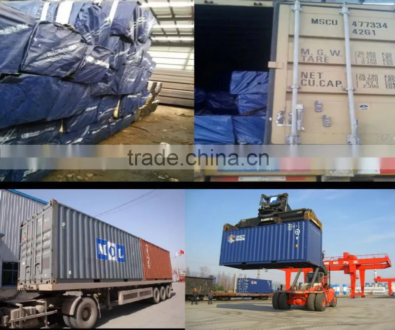 structure material welded rectangular steel pipe from China supplier