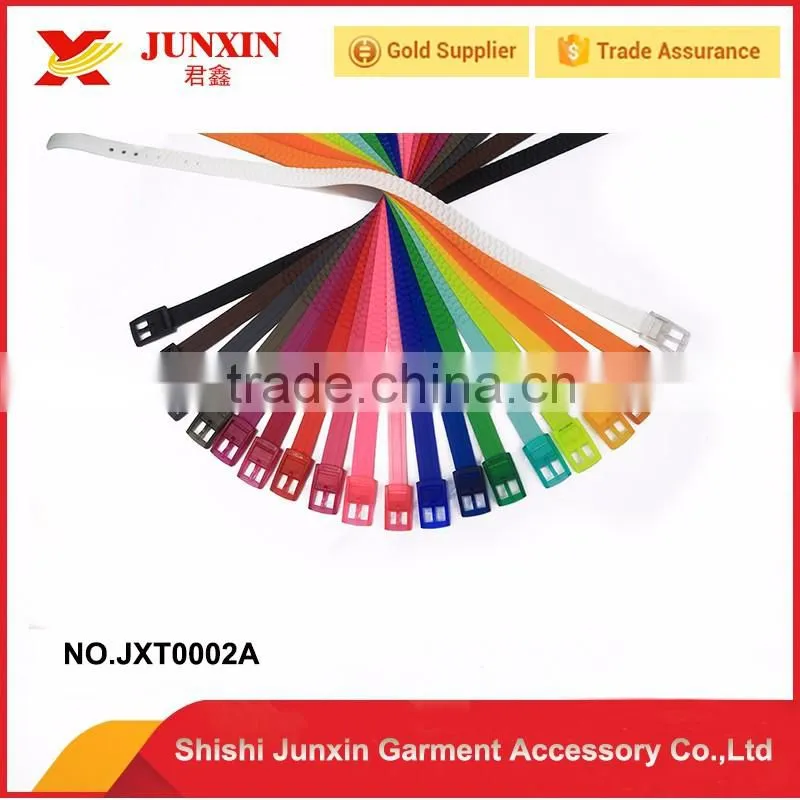 New China supplier custom silicone belt various color available