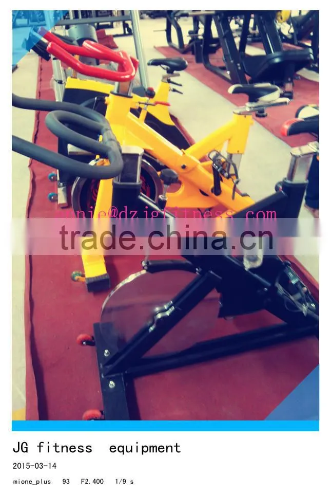Spinning bike JG-1108/2015 hot-sale gym exercise bike/best-selling spinning bike