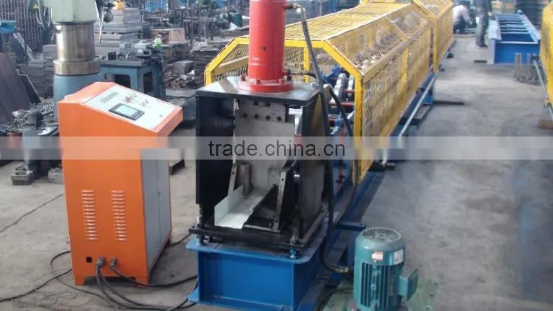 Gutter roll forming machine/Square Type Downpipe Forming Machine/downspout steel