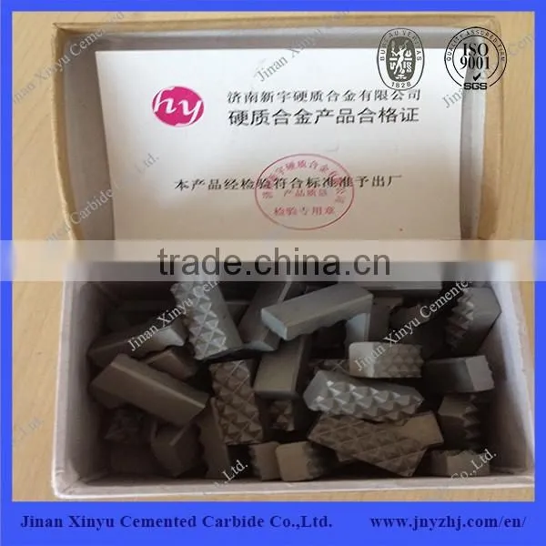 tungsten carbide gripper jaw insert for chuck jaw
