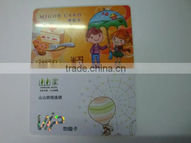 customized plastic card gift card