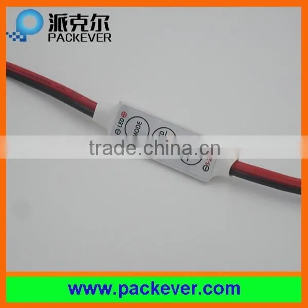 High quality single color LED strip DC 5-24V mini LED dimmer