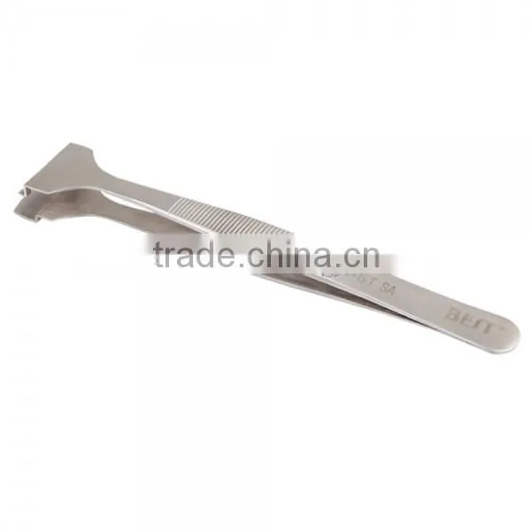 BEST-91-6T SA 302 Stainless Steel High Rigidity Wafer Tweezers Best Tweezers